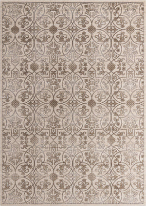 Dark Beige 10' x 14' Rushmore Rectangle Area Rug 55% Polypropylene & 45% Polyester Durable Quality Carpet for Indoor Home Decorating for Sale at Rug Engine