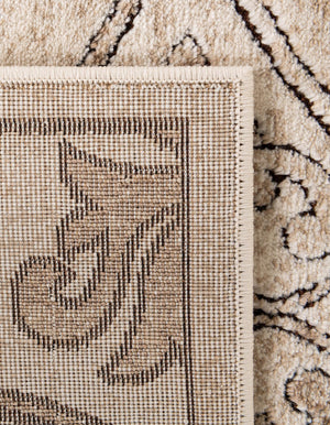 Dark Beige 7' 10 x 7' 10 Rushmore Octagon Area Rug 55% Polypropylene & 45% Polyester Durable Quality Carpet for Indoor Home Decorating for Sale at Rug Engine