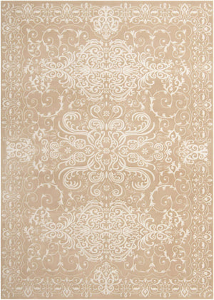 Beige 10' x 14' Rushmore Rectangle Area Rug 55% Polypropylene & 45% Polyester Durable Quality Carpet for Indoor Home Decorating for Sale at Rug Engine