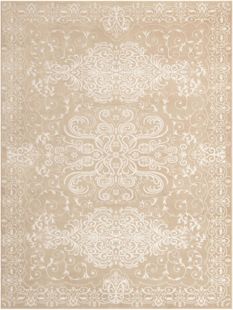 Beige 9' x 12' Rushmore Rectangle Area Rug 55% Polypropylene & 45% Polyester Durable Quality Carpet for Indoor Home Decorating for Sale at Rug Engine