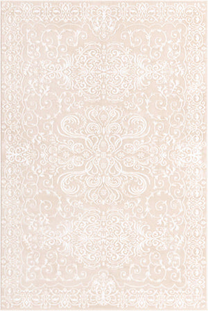 Beige 6' x 9' Rushmore Rectangle Area Rug 55% Polypropylene & 45% Polyester Durable Quality Carpet for Indoor Home Decorating for Sale at Rug Engine