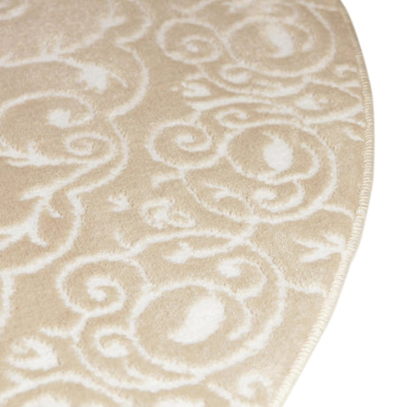 Beige 3' 3 x 5' 3 Rushmore Oval Area Rug 55% Polypropylene & 45% Polyester Durable Quality Carpet for Indoor Home Decorating for Sale at Rug Engine