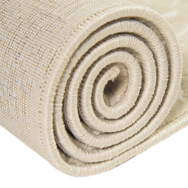 Beige 4' 1 x 6' 1 Rushmore Oval Area Rug 55% Polypropylene & 45% Polyester Durable Quality Carpet for Indoor Home Decorating for Sale at Rug Engine