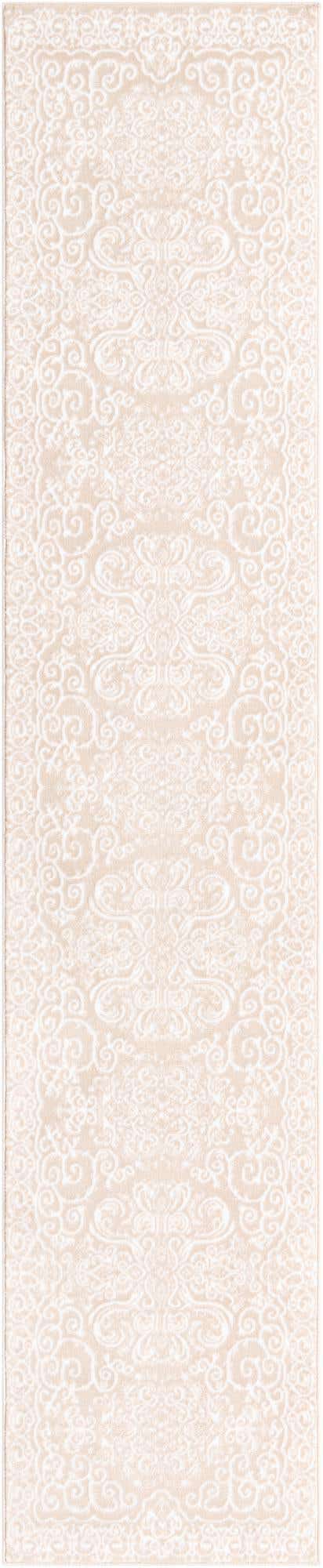 Beige 2' 7 x 12' Rushmore Runner Area Rug 55% Polypropylene & 45% Polyester Durable Quality Carpet for Indoor Home Decorating for Sale at Rug Engine