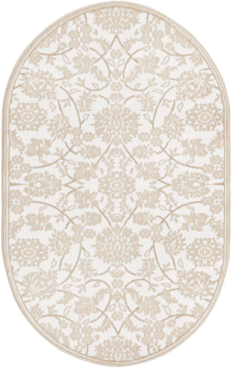 Snow White 3' 3 x 5' 3 Rushmore Oval Area Rug 55% Polypropylene & 45% Polyester Durable Quality Carpet for Indoor Home Decorating for Sale at Rug Engine