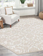 Snow White 5' 3 x 5' 3 Rushmore Octagon Area Rug 55% Polypropylene & 45% Polyester Durable Quality Carpet for Indoor Home Decorating for Sale at Rug Engine