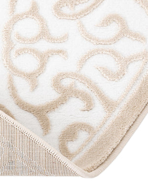 Snow White 6' x 9' Rushmore Oval Area Rug 55% Polypropylene & 45% Polyester Durable Quality Carpet for Indoor Home Decorating for Sale at Rug Engine