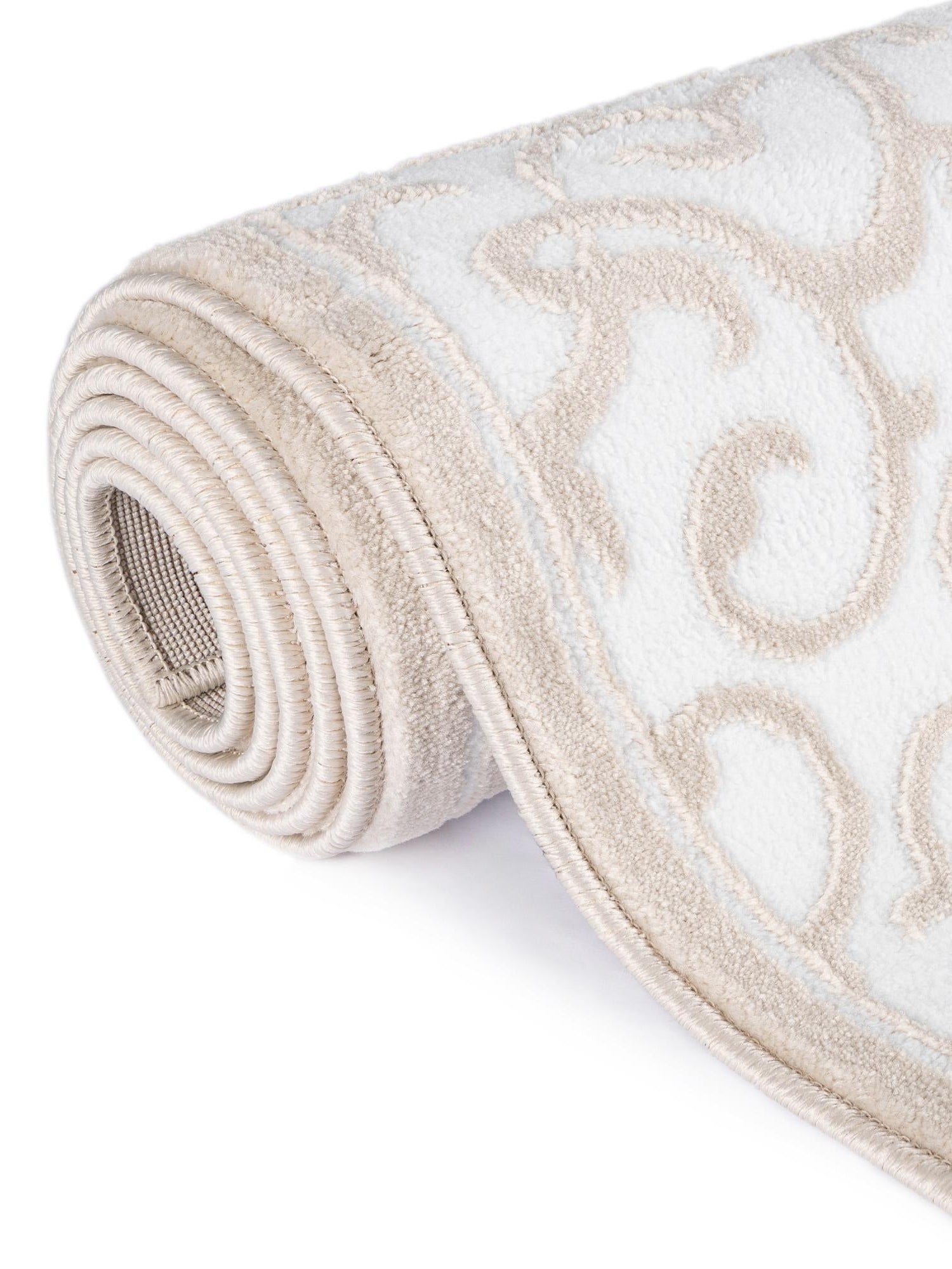 Snow White 4' 1 x 6' 1 Rushmore Oval Area Rug 55% Polypropylene & 45% Polyester Durable Quality Carpet for Indoor Home Decorating for Sale at Rug Engine