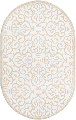 Snow White 3' 3 x 5' 3 Rushmore Oval Area Rug 55% Polypropylene & 45% Polyester Durable Quality Carpet for Indoor Home Decorating for Sale at Rug Engine