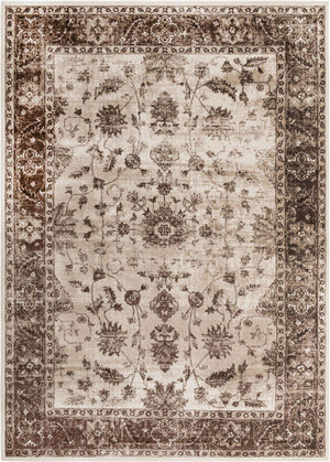Cream 10' x 14' Rushmore Rectangle Area Rug 55% Polypropylene & 45% Polyester Durable Quality Carpet for Indoor Home Decorating for Sale at Rug Engine