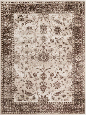 Cream 9' x 12' Rushmore Rectangle Area Rug 55% Polypropylene & 45% Polyester Durable Quality Carpet for Indoor Home Decorating for Sale at Rug Engine