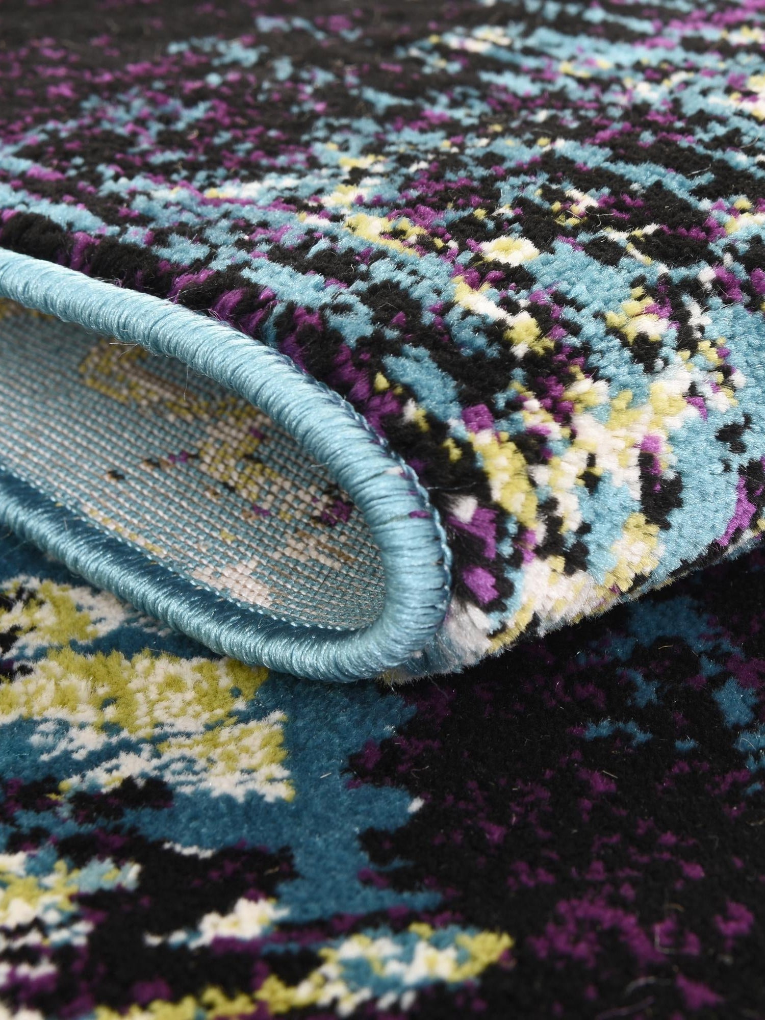 Blue 7' 10 x 10' Imperial Oval Area Rug 100% Polypropylene With Cotton Backing Traditional Vintage Distressed Design Carpet for Sale at Rug Engine