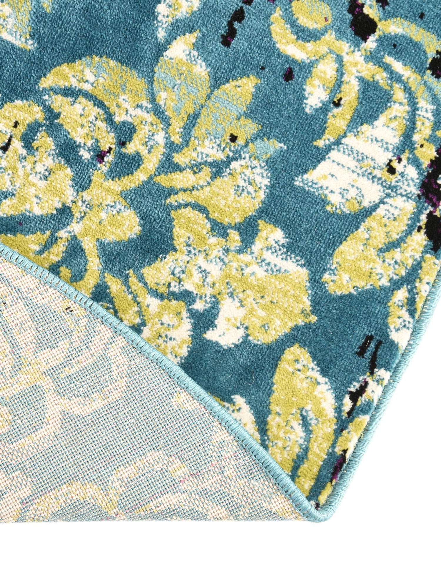 Blue 7' 10 x 10' Imperial Oval Area Rug 100% Polypropylene With Cotton Backing Traditional Vintage Distressed Design Carpet for Sale at Rug Engine