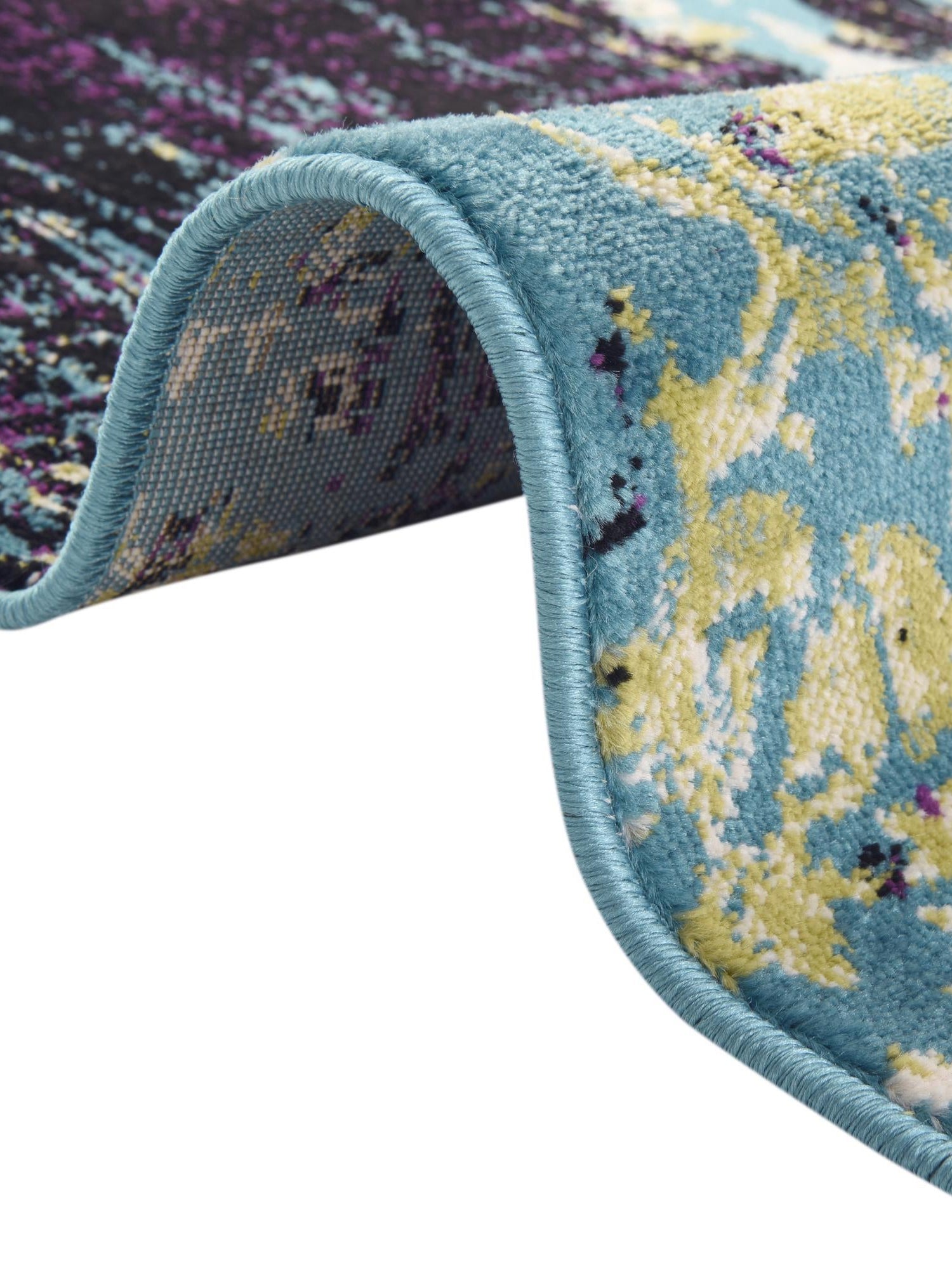 Blue 7' 10 x 10' Imperial Oval Area Rug 100% Polypropylene With Cotton Backing Traditional Vintage Distressed Design Carpet for Sale at Rug Engine