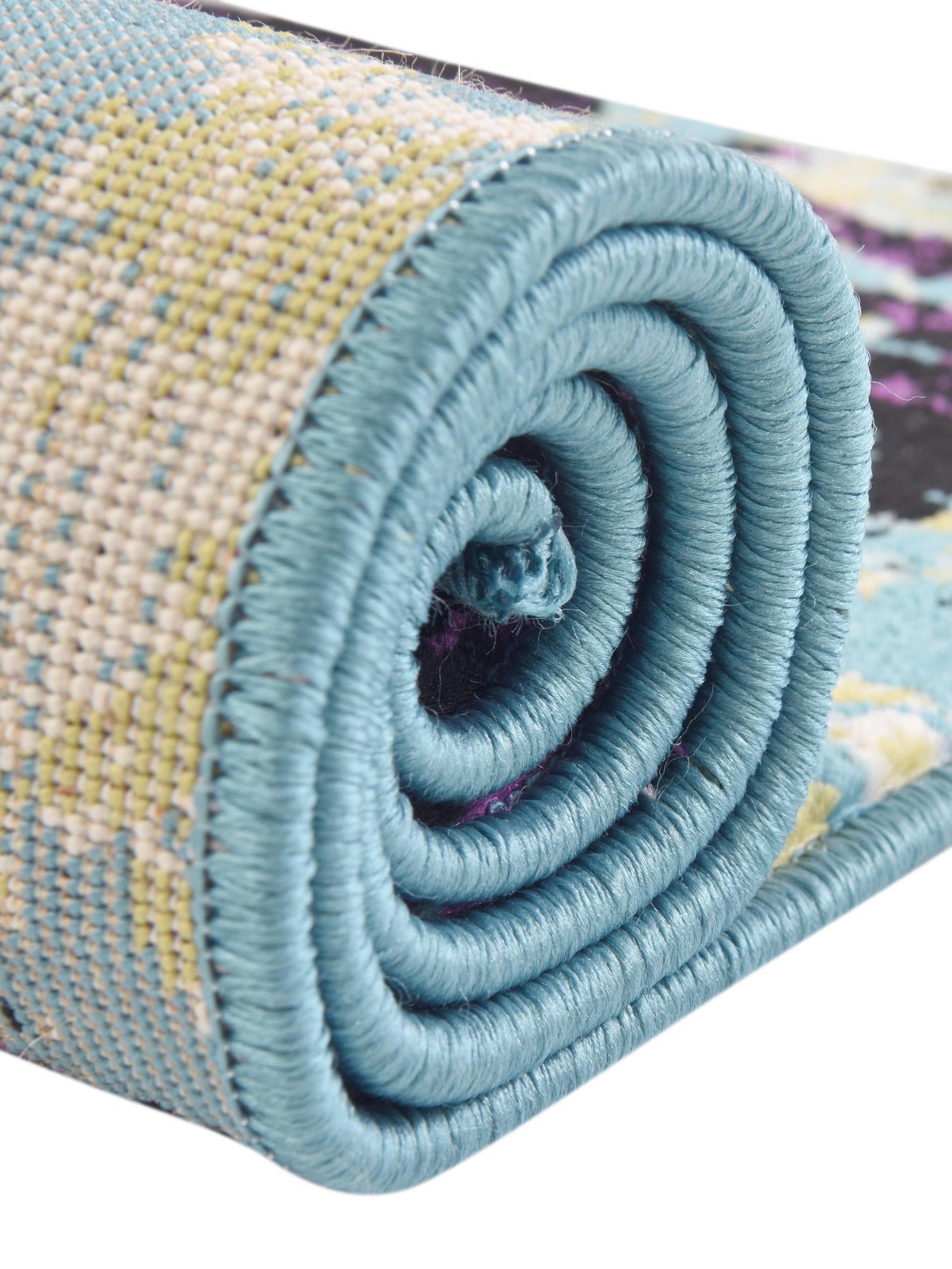 Blue 7' 10 x 10' Imperial Oval Area Rug 100% Polypropylene With Cotton Backing Traditional Vintage Distressed Design Carpet for Sale at Rug Engine