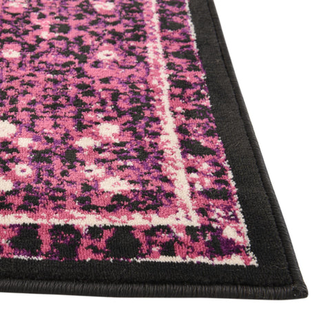 Lilac 4' x 4' Imperial Square Area Rug 100% Polypropylene With Cotton Backing Traditional Vintage Distressed Design Carpet for Sale at Rug Engine