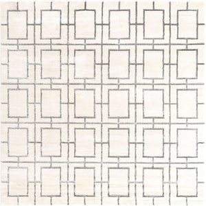 White Silver 7' 10 x 7' 10 Marilyn Monroe Glam Square Area Rug 70% Polypropylene & 30% Polyester Vivid Geometric Modern Carpet for Interior Home Decor for Sale at Rug Engine