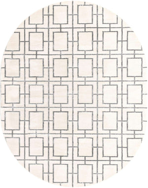 White Silver 7' 10 x 10' Marilyn Monroe Glam Oval Area Rug 70% Polypropylene & 30% Polyester Vivid Geometric Modern Carpet for Interior Home Decor for Sale at Rug Engine