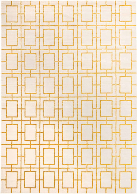 White Gold 10' x 14' 1 Marilyn Monroe Glam Rectangle Area Rug 70% Polypropylene & 30% Polyester Vivid Geometric Modern Carpet for Interior Home Decor for Sale at Rug Engine