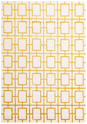White Gold 7' 1 x 10' Marilyn Monroe Glam Rectangle Area Rug 70% Polypropylene & 30% Polyester Vivid Geometric Modern Carpet for Interior Home Decor for Sale at Rug Engine