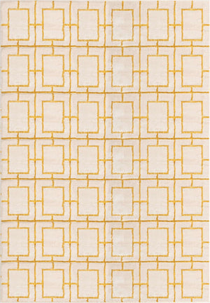 White Gold 6' 1 x 9' Marilyn Monroe Glam Rectangle Area Rug 70% Polypropylene & 30% Polyester Vivid Geometric Modern Carpet for Interior Home Decor for Sale at Rug Engine