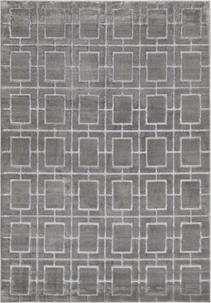 Gray Silver 7' 1 x 10' Marilyn Monroe Glam Rectangle Area Rug 70% Polypropylene & 30% Polyester Vivid Geometric Modern Carpet for Interior Home Decor for Sale at Rug Engine