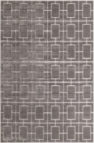 Gray Silver 6' 1 x 9' Marilyn Monroe Glam Rectangle Area Rug 70% Polypropylene & 30% Polyester Vivid Geometric Modern Carpet for Interior Home Decor for Sale at Rug Engine