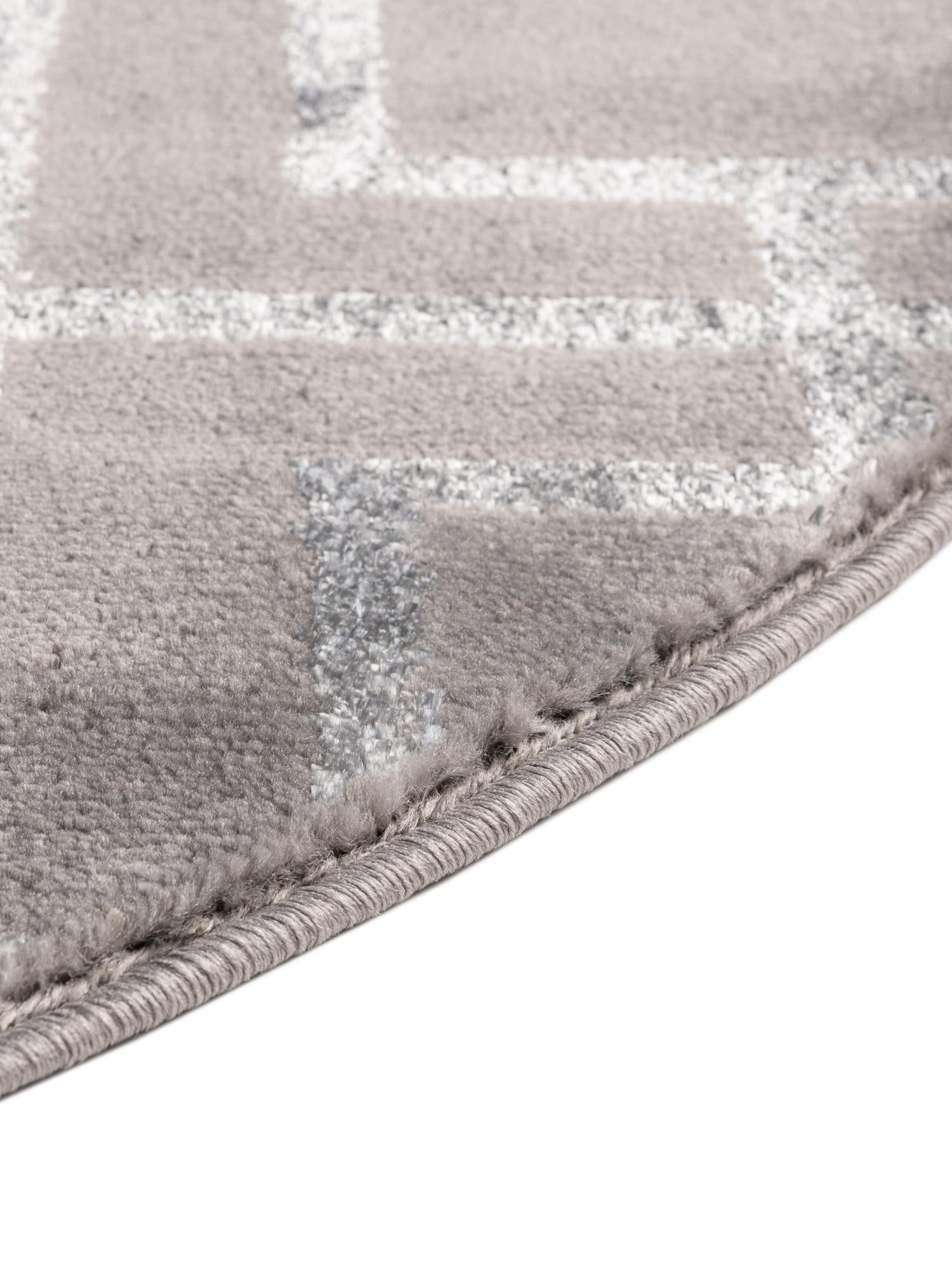 Gray Silver 3' 1 x 3' 1 Marilyn Monroe Glam Round Area Rug 70% Polypropylene & 30% Polyester Vivid Geometric Modern Carpet for Interior Home Decor for Sale at Rug Engine