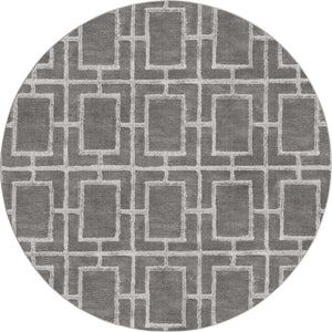 Gray Silver 5' 3 x 5' 3 Marilyn Monroe Glam Round Area Rug 70% Polypropylene & 30% Polyester Vivid Geometric Modern Carpet for Interior Home Decor for Sale at Rug Engine