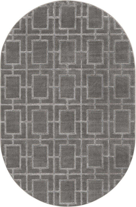 Gray Silver 5' 3 x 8' Marilyn Monroe Glam Oval Area Rug 70% Polypropylene & 30% Polyester Vivid Geometric Modern Carpet for Interior Home Decor for Sale at Rug Engine