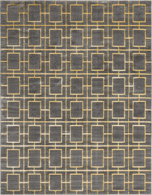 Gray Gold 10' x 13' 1 Marilyn Monroe Glam Rectangle Area Rug 70% Polypropylene & 30% Polyester Vivid Geometric Modern Carpet for Interior Home Decor for Sale at Rug Engine