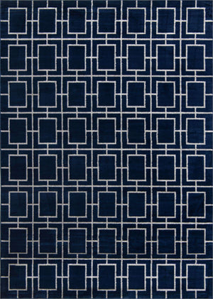 Navy Blue Silver 10' x 14' 1 Marilyn Monroe Glam Rectangle Area Rug 70% Polypropylene & 30% Polyester Vivid Geometric Modern Carpet for Interior Home Decor for Sale at Rug Engine