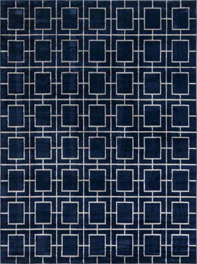 Navy Blue Silver 10' x 13' 1 Marilyn Monroe Glam Rectangle Area Rug 70% Polypropylene & 30% Polyester Vivid Geometric Modern Carpet for Interior Home Decor for Sale at Rug Engine