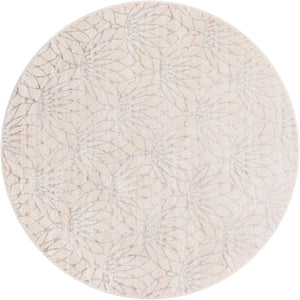 White Silver 5' 3 x 5' 3 Marilyn Monroe Glam Round Area Rug 70% Polypropylene & 30% Polyester Vivid Geometric Modern Carpet for Interior Home Decor for Sale at Rug Engine
