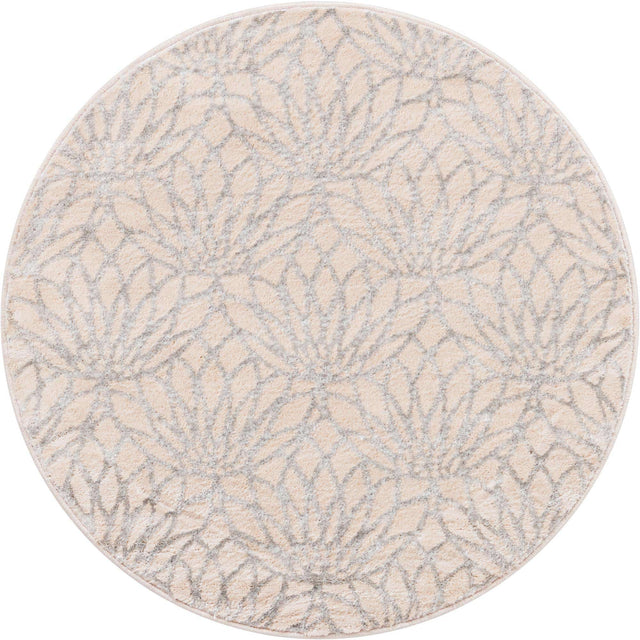 White Silver 3' 1 x 3' 1 Marilyn Monroe Glam Round Area Rug 70% Polypropylene & 30% Polyester Vivid Geometric Modern Carpet for Interior Home Decor for Sale at Rug Engine