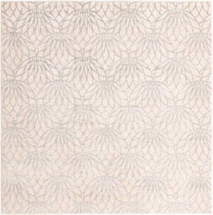 White Silver 7' 10 x 7' 10 Marilyn Monroe Glam Square Area Rug 70% Polypropylene & 30% Polyester Vivid Geometric Modern Carpet for Interior Home Decor for Sale at Rug Engine