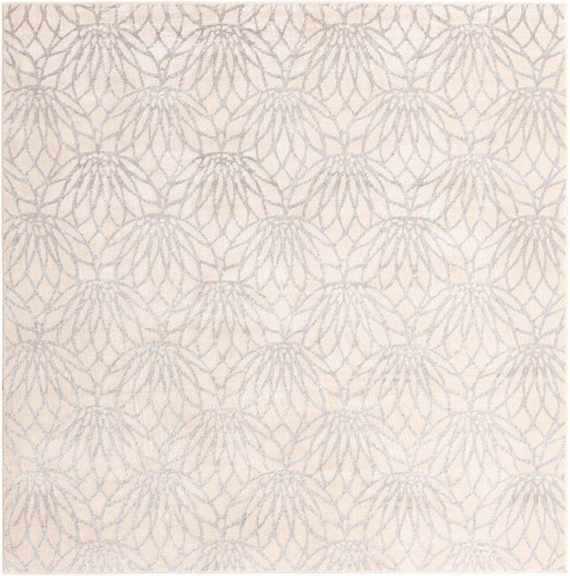 White Silver 7' 10 x 7' 10 Marilyn Monroe Glam Square Area Rug 70% Polypropylene & 30% Polyester Vivid Geometric Modern Carpet for Interior Home Decor for Sale at Rug Engine
