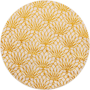 White Gold 5' 3 x 5' 3 Marilyn Monroe Glam Round Area Rug 70% Polypropylene & 30% Polyester Vivid Geometric Modern Carpet for Interior Home Decor for Sale at Rug Engine