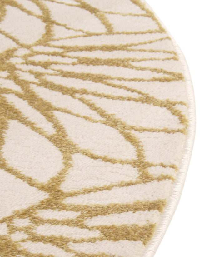 White Gold 4' 1 x 6' 1 Marilyn Monroe Glam Oval Area Rug 70% Polypropylene & 30% Polyester Vivid Geometric Modern Carpet for Interior Home Decor for Sale at Rug Engine