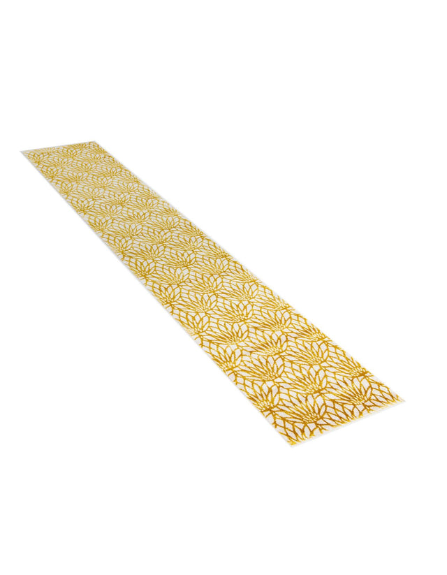 White Gold 2' 7 x 12' Marilyn Monroe Glam Runner Area Rug 70% Polypropylene & 30% Polyester Vivid Geometric Modern Carpet for Interior Home Decor for Sale at Rug Engine