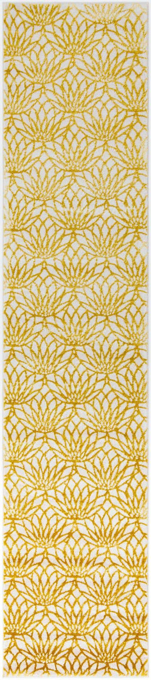 White Gold 2' 7 x 12' Marilyn Monroe Glam Runner Area Rug 70% Polypropylene & 30% Polyester Vivid Geometric Modern Carpet for Interior Home Decor for Sale at Rug Engine