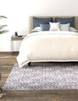 Gray Silver 7' 10 x 7' 10 Marilyn Monroe Glam Square Area Rug 70% Polypropylene & 30% Polyester Vivid Geometric Modern Carpet for Interior Home Decor for Sale at Rug Engine