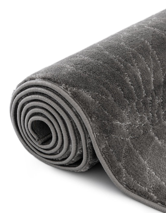 Gray Silver 7' 10 x 10' Marilyn Monroe Glam Oval Area Rug 70% Polypropylene & 30% Polyester Vivid Geometric Modern Carpet for Interior Home Decor for Sale at Rug Engine
