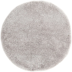 Silver Screen 5' 3 x 5' 3 Marilyn Monroe Opulence Shag Round Area Rug Thick Soft Touch Fluffy & Plush Shaggy Pile