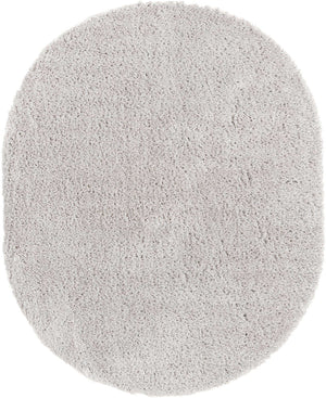 Silver Screen 7' 10 x 10' Marilyn Monroe Opulence Shag Oval Area Rug Thick Soft Touch Fluffy & Plush Shaggy Pile