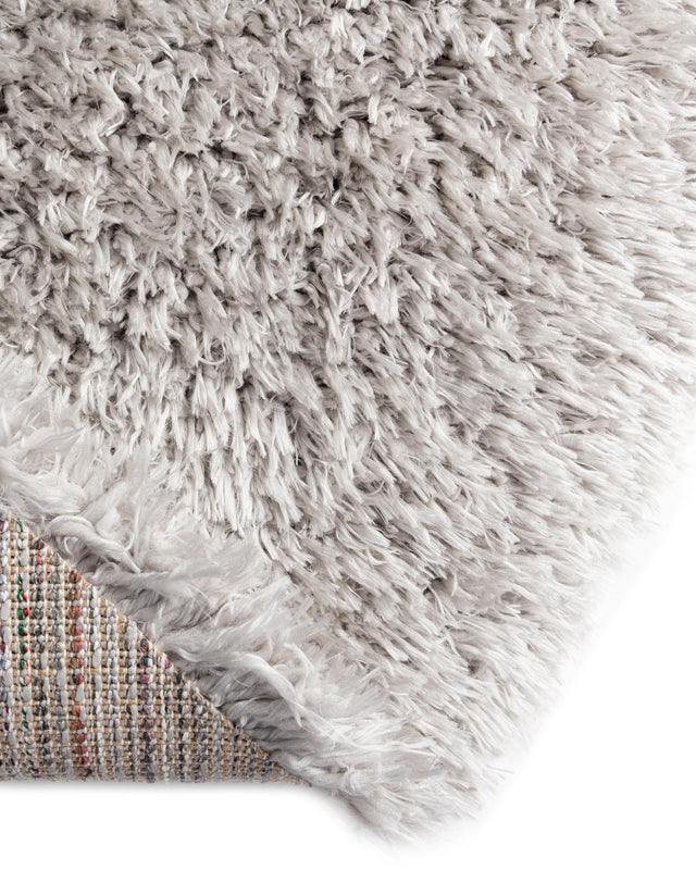 Silver Screen 5' 3 x 8' Marilyn Monroe Opulence Shag Oval Area Rug Thick Soft Touch Fluffy & Plush Shaggy Pile