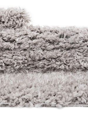 Silver Screen 4' x 6' Marilyn Monroe Opulence Shag Oval Area Rug Thick Soft Touch Fluffy & Plush Shaggy Pile
