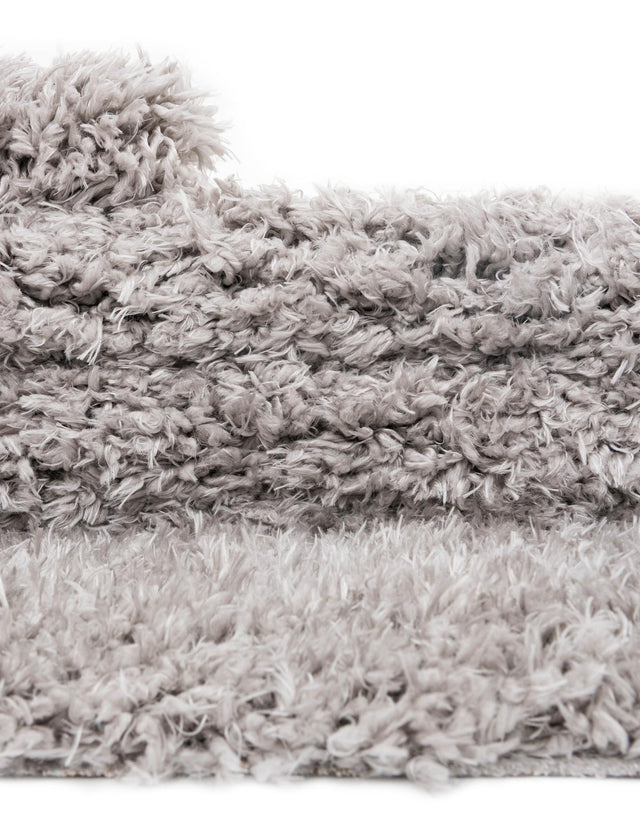 Silver Screen 4' x 6' Marilyn Monroe Opulence Shag Oval Area Rug Thick Soft Touch Fluffy & Plush Shaggy Pile