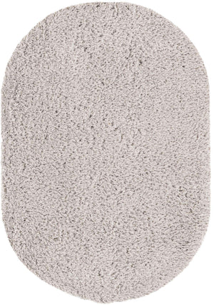 Silver Screen 4' x 6' Marilyn Monroe Opulence Shag Oval Area Rug Thick Soft Touch Fluffy & Plush Shaggy Pile
