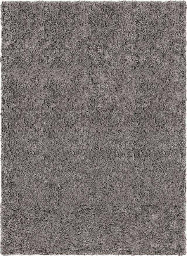 Slate 10' x 14' Marilyn Monroe Opulence Shag Rectangle Area Rug Thick Soft Touch Fluffy & Plush Shaggy Pile